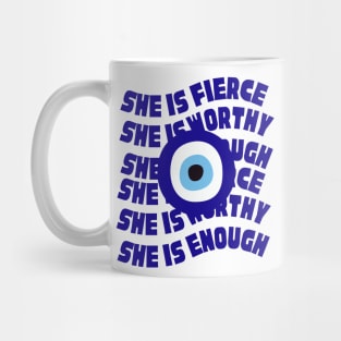 she is women's power Mug